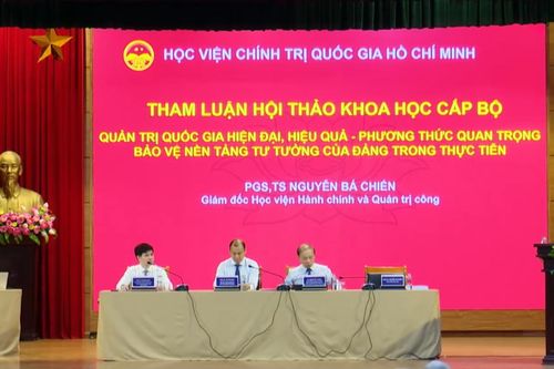 Bảo vệ nền tảng tư tưởng của Đảng trong quản trị quốc gia hiện đại
