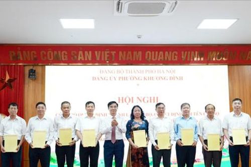 Phường Khương Đình: Sắp xếp tổ dân phố, chi bộ bảo đảm dân chủ, đồng thuận cao