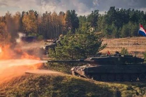 Xe tăng Leopard 2 của Hà Lan 'lột xác' trước chiến trường UAV