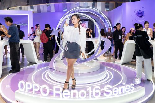 'Sống động mọi chuyển động' tại sự kiện ra mắt Oppo Reno16 series 5G