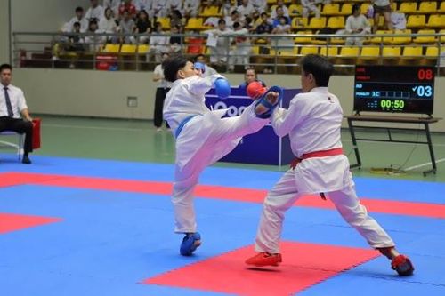 340 vận động viên tranh tài Giải Karate, Taekwondo tỉnh Bắc Ninh năm 2026