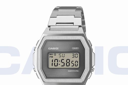 Casio A1000SP-7: Bước tiến mới của dòng Vintage với kính Sapphire và vỏ thép nguyên khối