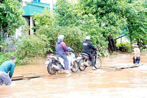 Cần sớm xử lý dứt điểm tình trạng ngập úng trên Quốc lộ 279 đoạn qua Cụm công nghiệp Tân Bắc