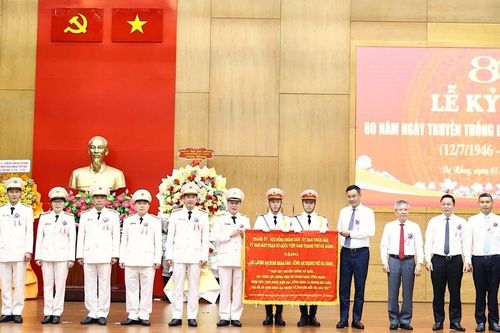 Công an TP Đà Nẵng kỷ niệm 80 năm Ngày truyền thống lực lượng An ninh nhân dân