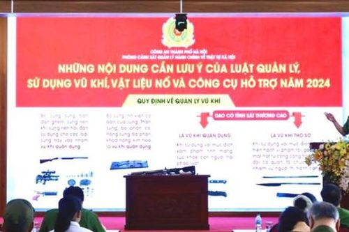 Phú Thượng: Tăng cường tuyên truyền phòng ngừa vi phạm về vũ khí, pháo