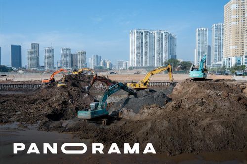 Hồ Đồng Bông 2 sắp hoàn thành, giảm áp lực ngập phía Tây Hà Nội