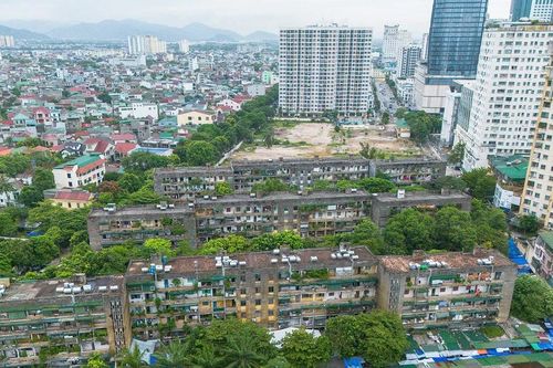 Nghệ An di dời hàng trăm hộ dân khỏi chung cư Quang Trung trước mùa mưa bão