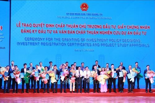 Quảng Trị: Công bố điều chỉnh Quy hoạch tỉnh và xúc tiến đầu tư