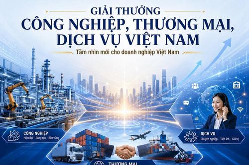 Giải thưởng Công nghiệp, Thương mại, Dịch vụ 2026: Nhận hồ sơ đến hết ngày 30/7