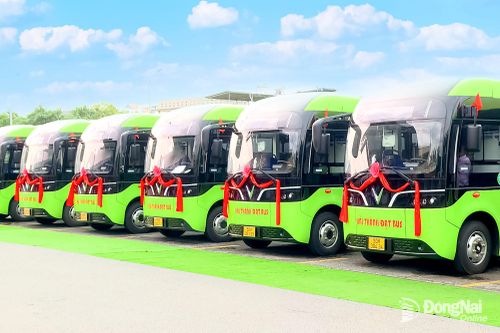 Thành phố Đồng Nai chính thức đưa xe buýt điện công nghệ sạch vào phục vụ người dân
