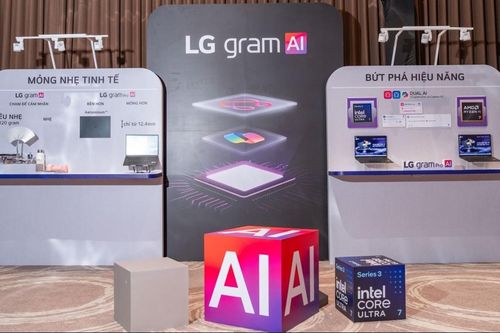 LG gram AI thế hệ mới chính thức lên kệ