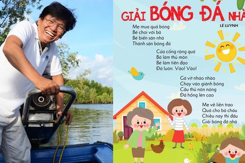 Nhà thơ Lê Luynh và 'vẻ đẹp của thơ bóng đá'