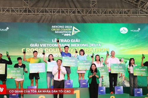 Sôi nổi Giải Vietcombank Mekong Delta Cross Country Marathon TP Cần Thơ 2026