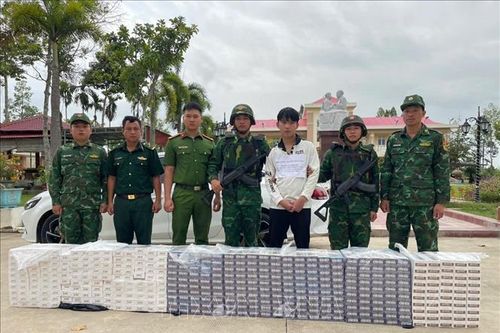 Bắt giữ đối tượng vận chuyển hàng nhập lậu trên tuyến biên giới
