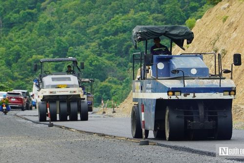 Cận cảnh công trường Quốc lộ 28B, nhiều hạng mục bước vào giai đoạn hoàn thiện