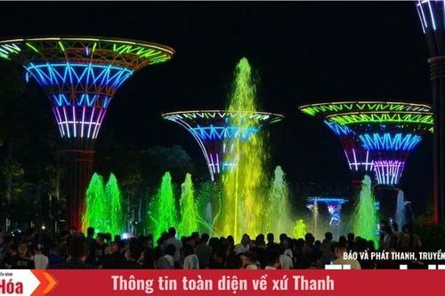 Sầm Sơn lung linh sắc màu về đêm