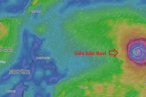 Siêu bão Bavi có thể gây ảnh hưởng tới Biển Đông