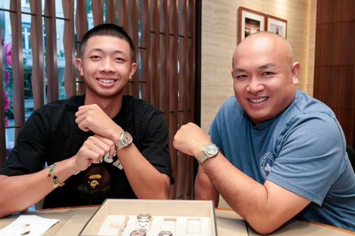Quang Dương mua đồng hồ Rolex ở TP.HCM tặng cha