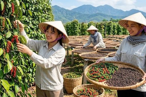 Giá hồ tiêu hôm nay 6.7: Đi ngang, cao nhất 135.000 đồng/kg