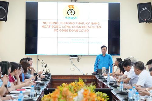 Cập nhật kỹ năng, nghiệp vụ cho cán bộ công đoàn cơ sở
