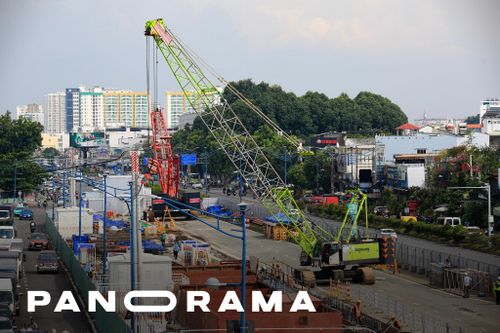 Cận cảnh thi công ga ngầm đầu tiên của metro Bến Thành - Tham Lương