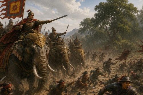 Voi chiến trong các cuộc chiến chống quân Nam Hán thời Ngô Quyền