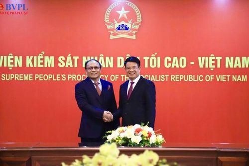 Viện trưởng Nguyễn Huy Tiến tiếp và hội đàm với Tổng Chưởng lý Malaysia