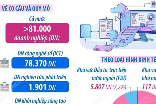 Doanh nghiệp công nghệ số giữ vai trò chủ lực trong hệ sinh thái đổi mới..