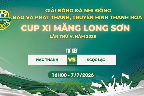 Tứ kết: U10 Hạc Thành vs U10 Ngọc Lặc