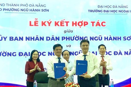 Phường Ngũ Hành Sơn hợp tác nâng cao năng lực tiếng Anh cho học sinh tiểu học