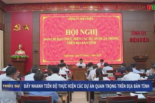 Đẩy nhanh tiến độ thực hiện các dự án quan trọng trên địa bàn tỉnh