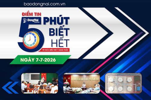 Điểm tin '5 phút biết hết' sáng 7-7: Phấn đấu hoàn thành tuyến ống dẫn nhiên liệu Dự án Sân bay Long Thành