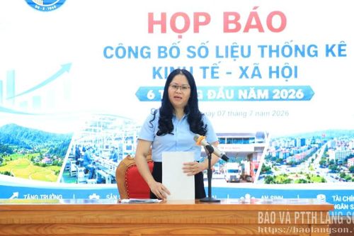 Công bố số liệu thống kê kinh tế - xã hội 6 tháng đầu năm 2026