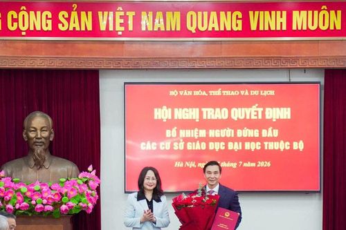 PGS.TS Đinh Công Tuấn được bổ nhiệm giữ chức Hiệu trưởng Trường Đại học Văn hóa Hà Nội