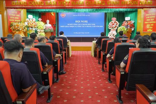 Chi cục Hải quan khu vực XVI sơ kết công tác 6 tháng đầu năm 2026