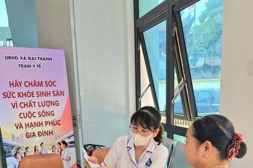 Xã Đại Thanh: Khám sức khỏe định kỳ miễn phí cho người dân từ 18 tuổi trở lên