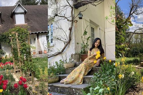 Nữ NSƯT biến mất khỏi showbiz Việt 20 năm giờ sống trong biệt thự 4.000m2 ở ngoại ô nước Pháp, đẹp như cổ tích