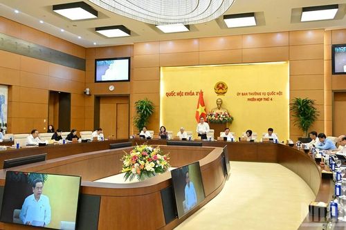 [Ảnh] Khai mạc Phiên họp thứ 4 của Ủy ban Thường vụ Quốc hội
