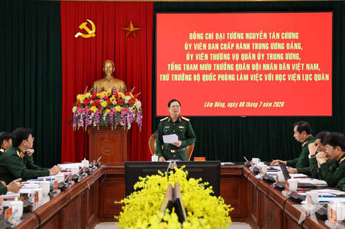 Xây dựng Học viện Lục quân cách mạng, chính quy, chuẩn hóa, hiện đại