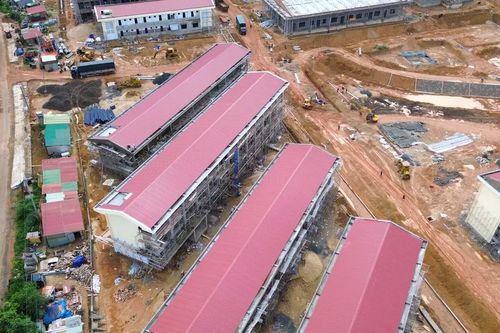 Gia Lai: Những ngôi trường nội trú ở vùng biên đang dần thành hình