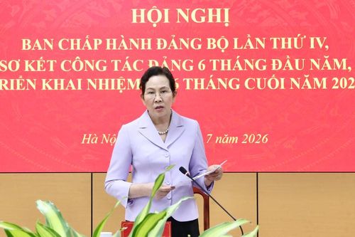 Đảng ủy TƯ Hội LHPN Việt Nam: Quyết tâm bứt phá và nâng cao chất lượng công tác nửa cuối năm 2026