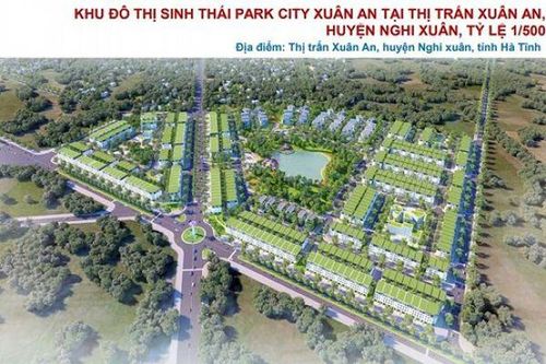 Hà Tĩnh tìm chủ cho Khu đô thị sinh thái Park City Xuân An