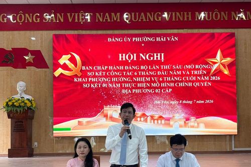 Phường Hải Vân dẫn đầu thành phố về chỉ số phục vụ người dân và doanh nghiệp