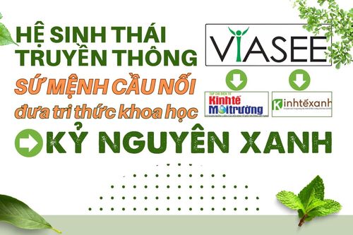 Hệ sinh thái truyền thông VIASEE: Sứ mệnh cầu nối đưa tri thức khoa học vào kỷ nguyên xanh