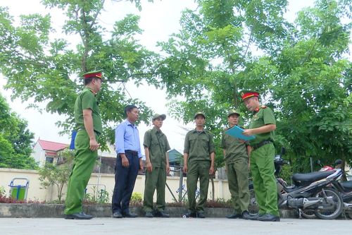 Phong trào 'Ba nhất' tại Công an xã Quảng Bị