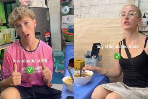 Du khách Tây mách dấu hiệu quán ăn cực ngon ở Việt Nam: Ghế bé, bàn nhỏ