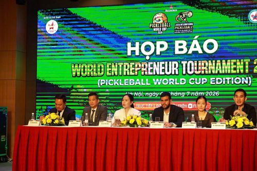 1.600 doanh nhân và VĐV dự Giải World Entrepreneur Tournament 2026