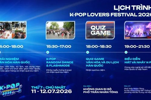 Lễ hội sôi động dành cho người hâm mộ K-pop tại Việt Nam