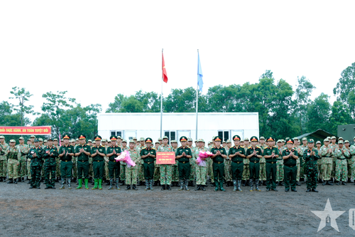 Đội Công binh số 5 diễn tập tổng hợp