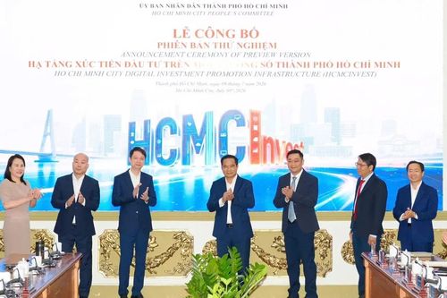 TPHCM công bố nền tảng xúc tiến đầu tư số HCMCInvest
